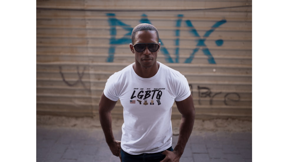 Vulcan Arms LGBTQ T-SHIRT 5B3723D4, white, xs, APQ-5147162S5A1