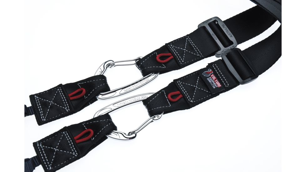 Vulture Equipment Works A2 Adventure Equipment Strap,Black/Red VEW-A2S