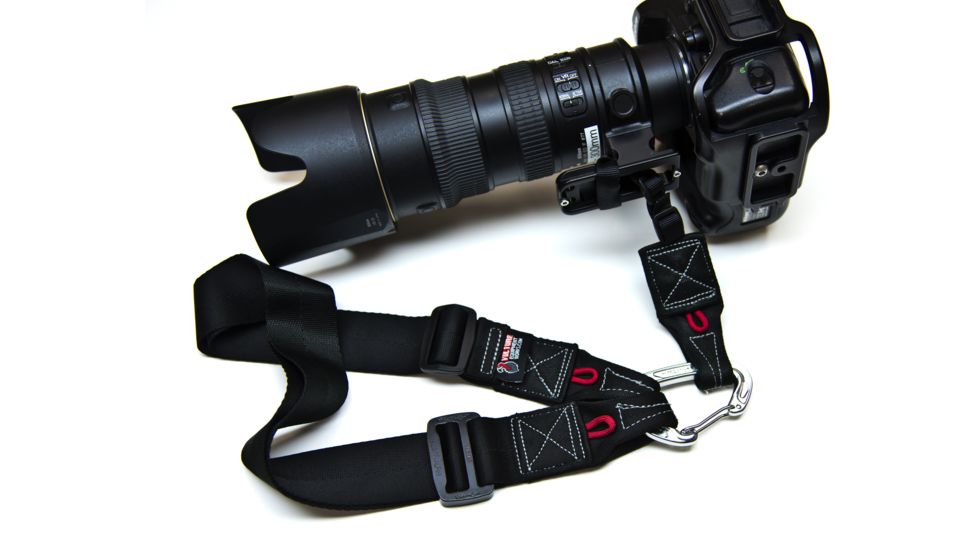 Vulture Equipment Works A2 Adventure Equipment Strap,Black/Red VEW-A2S