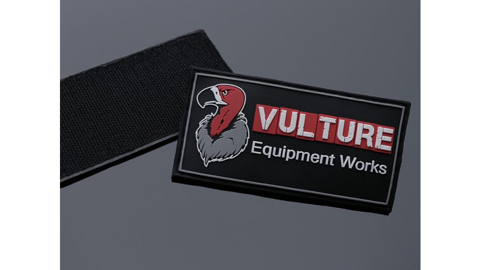 Vulture Equipment Works Vulture Logo Rubber Patch VEW-LRP