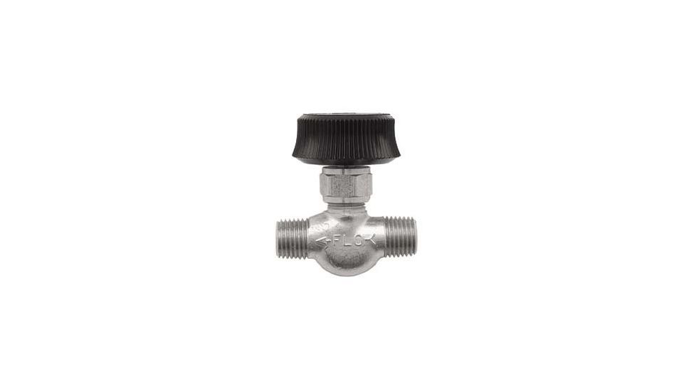 VWR Accessories for Gas Regulators 9101226 Outlet Diaphragm Valves Chrome Plated, 6.4 Mm (1/4'') Nptm To 6.4 Mm (1/4'') Nptf