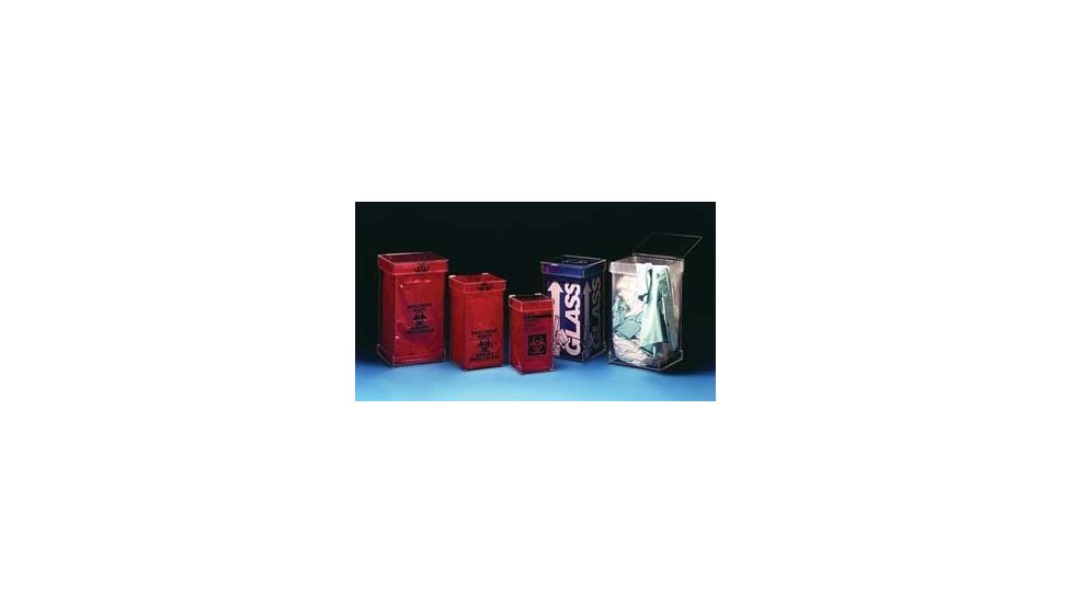 VWR Acrylic Waste Containers Floor Models Medium Waste Container, Each, WC-150
