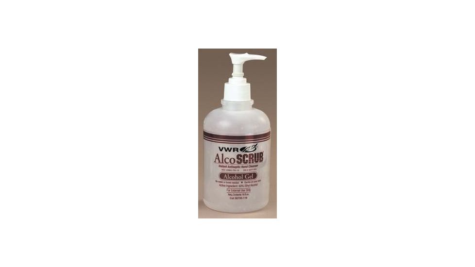 VWR AlcoSCRUB Instant Antiseptic Hand Cleanser 42027-12-601 Bag-in-a-Box, 800 Ml (27 oz.)
