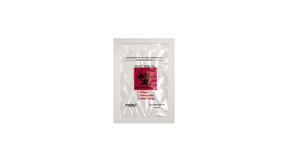VWR Biohazard Specimen Bags 11215-682