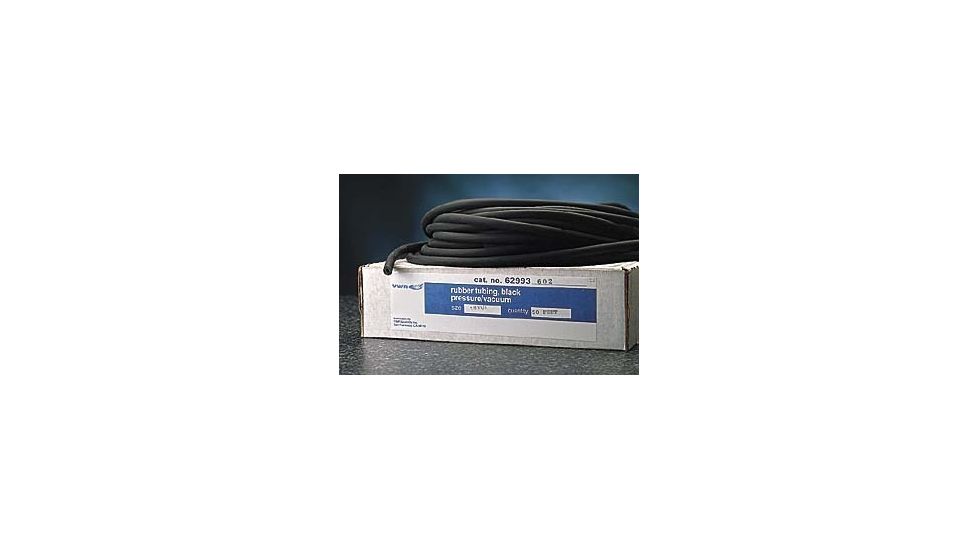 VWR Black Vacuum Rubber Tubing 8592 93/4'' Coil Length