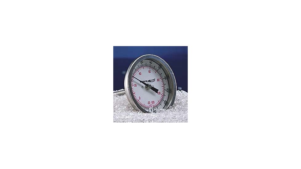 VWR Dual-Scale Bi-Metal Dial Thermometers 21610 62 Mm (21/2'') Stem Length