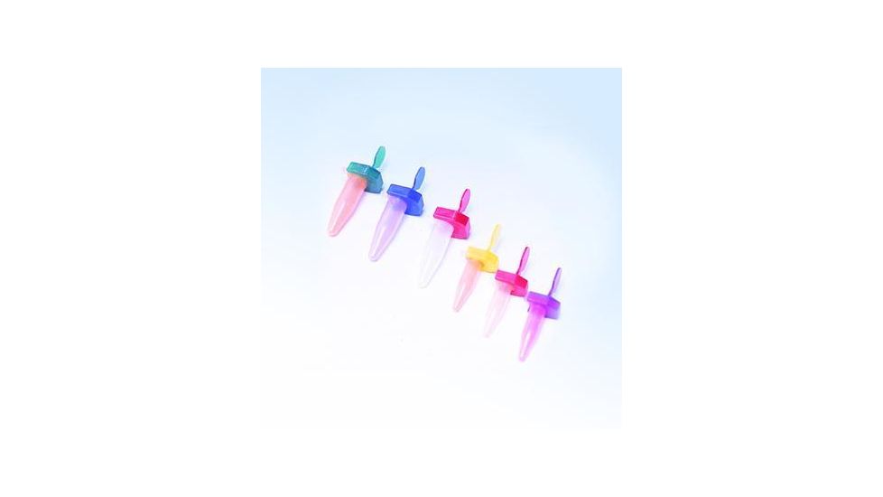 VWR Gene Mate Tube Tabs For 1.5ml Microcentrifuge Tubes, 100/Box, Multi, 1.5ml 490003-164-BX