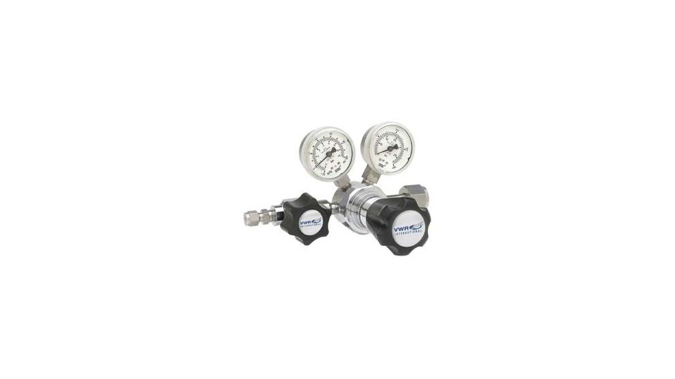 VWR High-Purity Single-Stage Gas Regulators, Stainless Steel 3001159