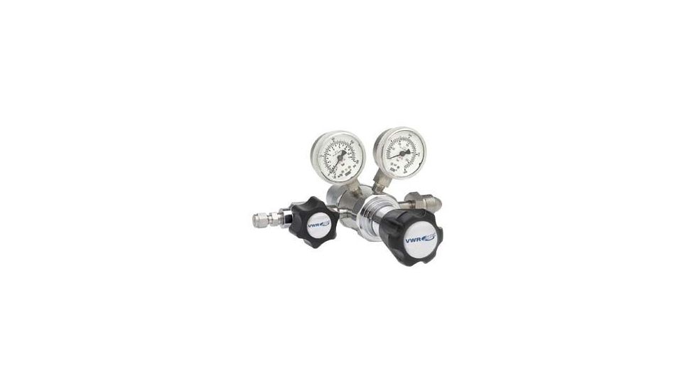 VWR High-Purity Two-Stage Gas Regulators, Stainless Steel 3300774