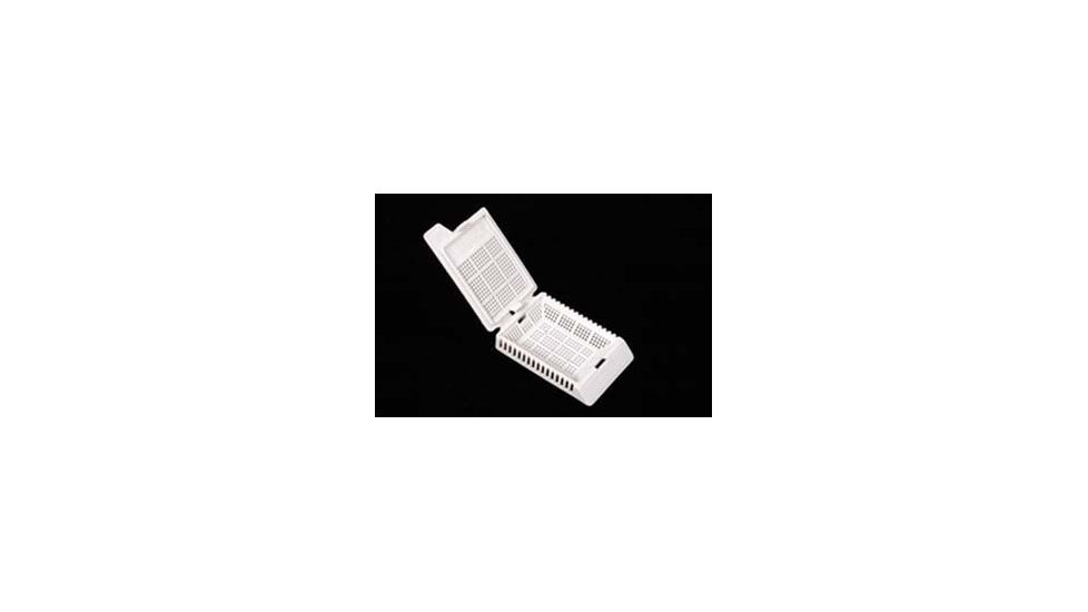 VWR Histology Cassettes Biopsy Cassette With Hinged Plastic Covers Gold, Pack of 500, VWR-580-8