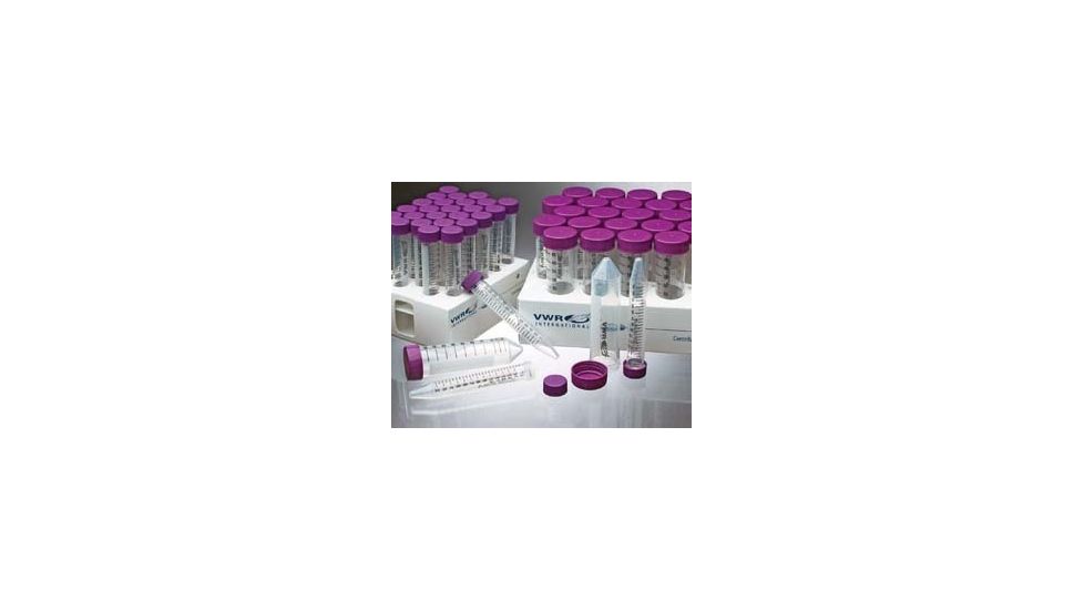 VWR SuperClear Ultra-High Performance Centrifuge Tubes with Flat or Plug Caps, Polypropylene 3132-340-306 Tubes With Plug Caps