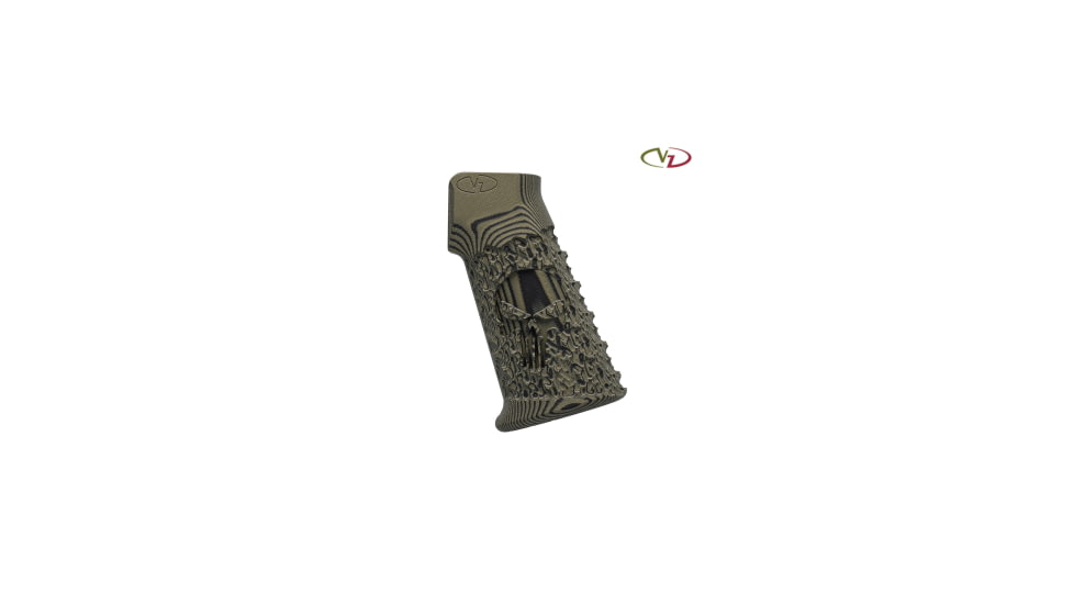VZ Grips AR-15 VZ Stipple - Castle Engraving, RG-01-37-CASTLE