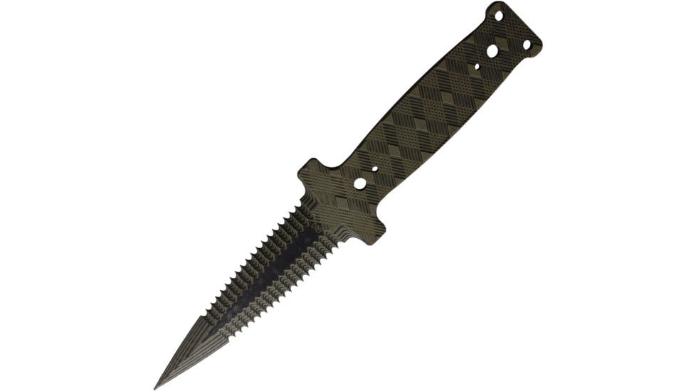 VZ Grips Diamante G10 Dagger Dirty Oliv, VZDIAMANTE
