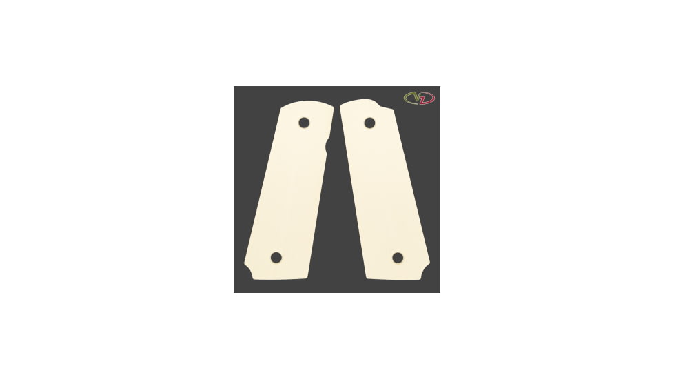 VZ Grips Hand Polished - 1911 Grips - Ivory, 320P-IVORY