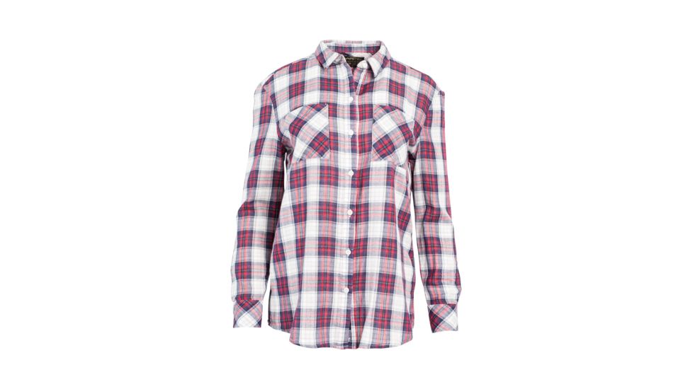 United By Blue Stargrass Relaxed Plaid Shirt - Women's-Red/Navy-Medium
