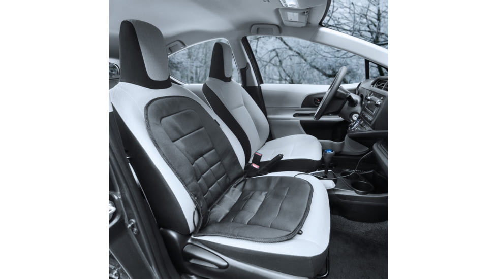 Wagan 12-Volt Heated Seat Cushion, Black, 9738P