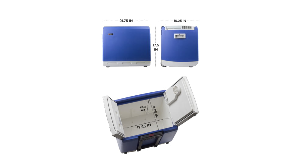 Wagan 46 Quart 12V Cooler/Warmer, Blue, One Size, EL6244