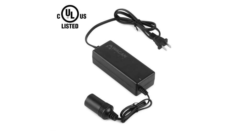 Wagan AC to DC 5A Power Adapter, Black, One Size, EL9903