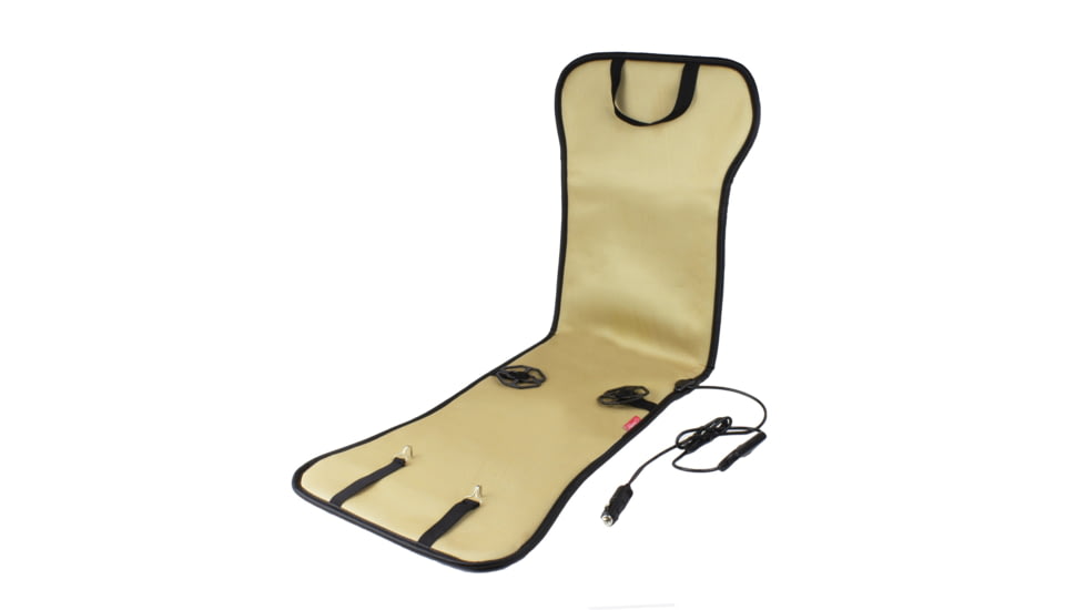 Wagan Auto Sport Heated Seat Cushion, Black, One Size, IN9449