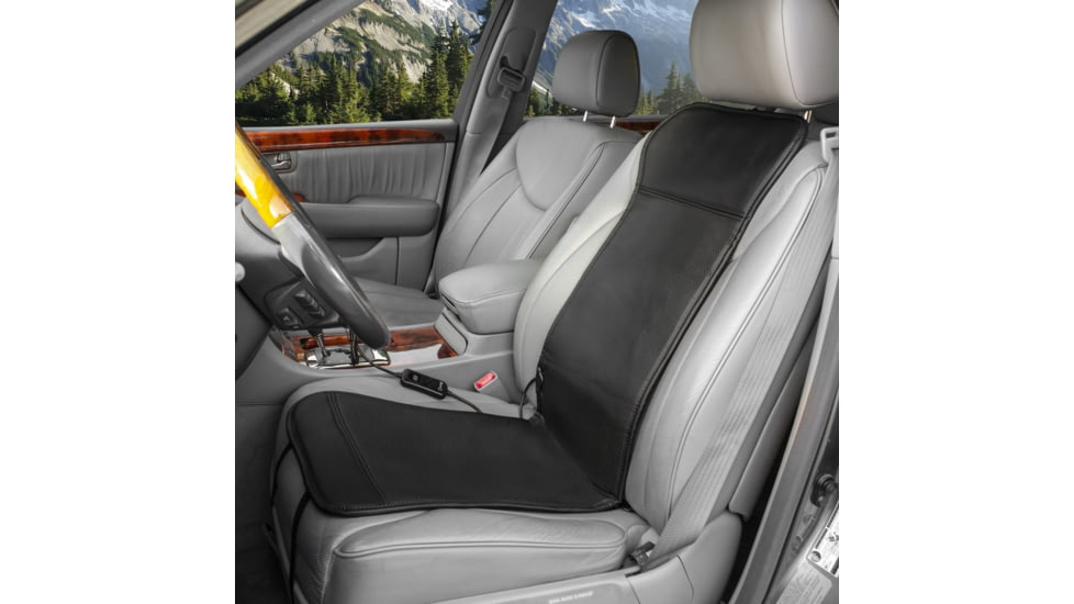 Wagan Auto Sport Heated Seat Cushion, Black, One Size, IN9449