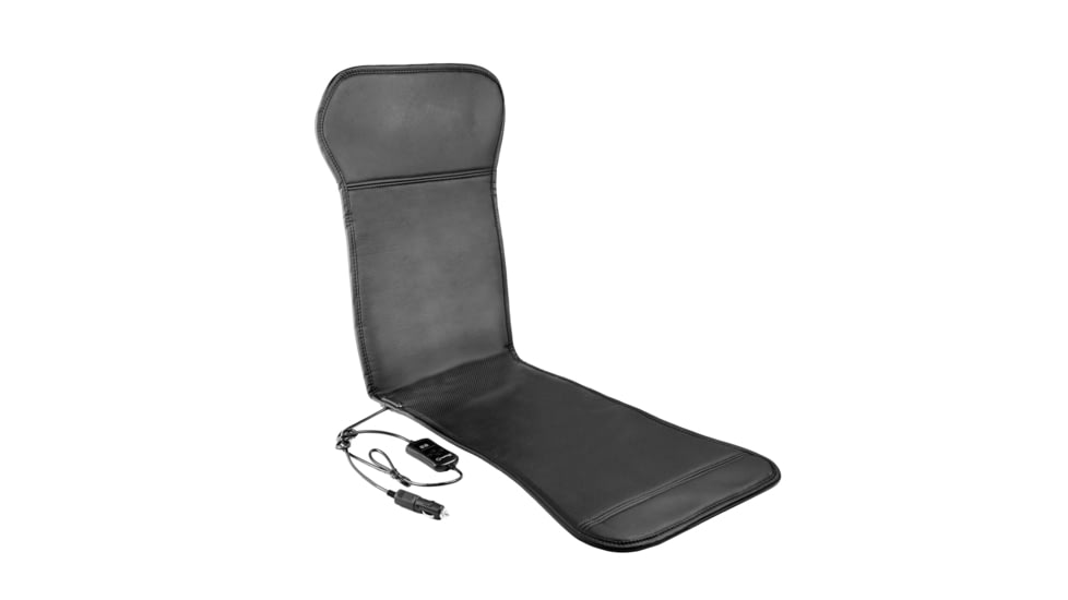 Wagan Auto Sport Heated Seat Cushion, Black, One Size, IN9449