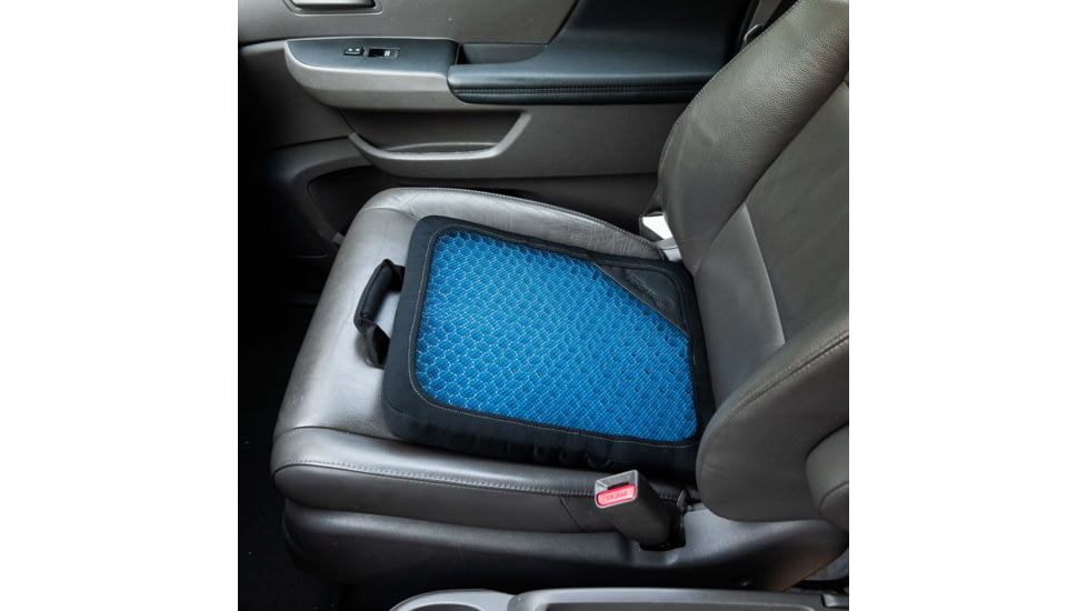 Wagan ComfyGel Square Cushion, Black, One Size, IN9114