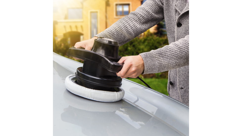 Wagan Euro Waxer - 120V Orbital Buffer - 10 Inch, Black, One Size, EL2078