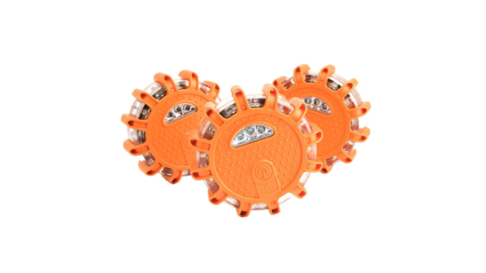 Wagan Fred Light, 3 Per Pack with Bag, Orange, One Size, EL2639-3