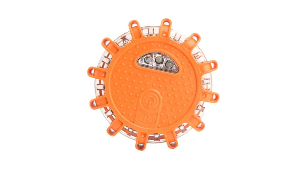 Wagan Fred Light, 3 Per Pack with Bag, Orange, One Size, EL2639-3