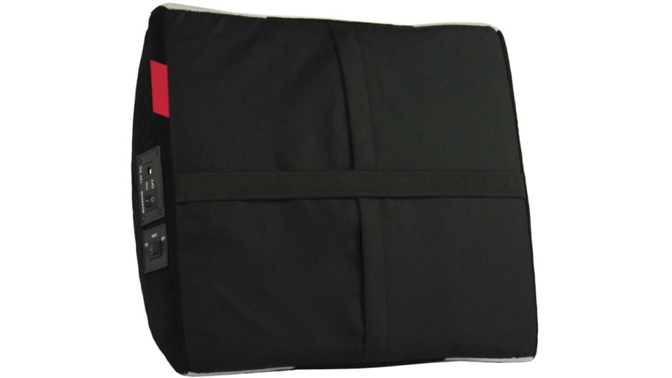 Wagan Heated Massage Lumbar Cushion, Gray, One Size, IN9514