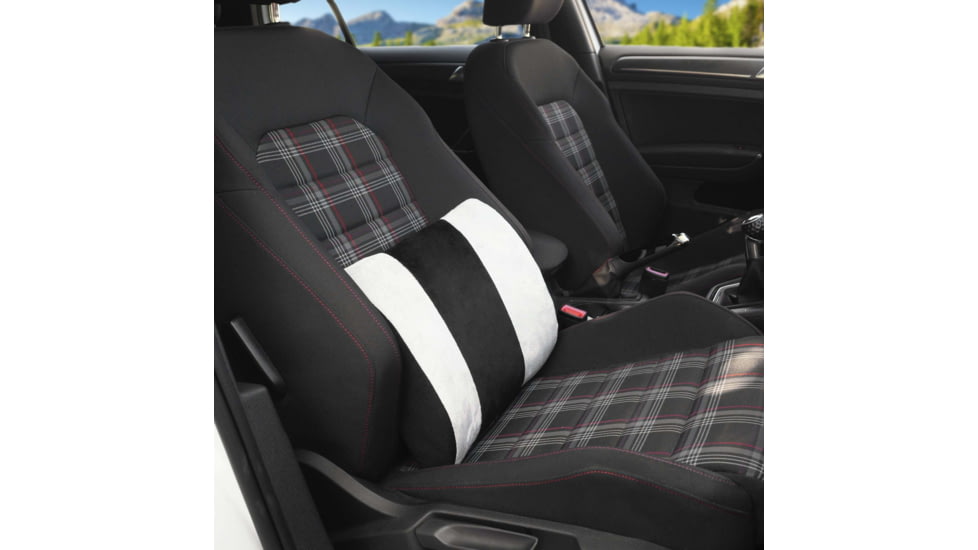 Wagan Heated Massage Lumbar Cushion, Gray, One Size, IN9514