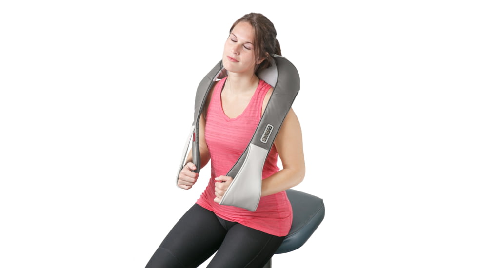 Wagan Heated Shiatsu Massage Belt, Gray, One Size, IN9531