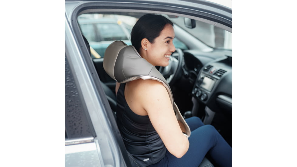 Wagan Heated Shiatsu Massage Belt, Gray, One Size, IN9531