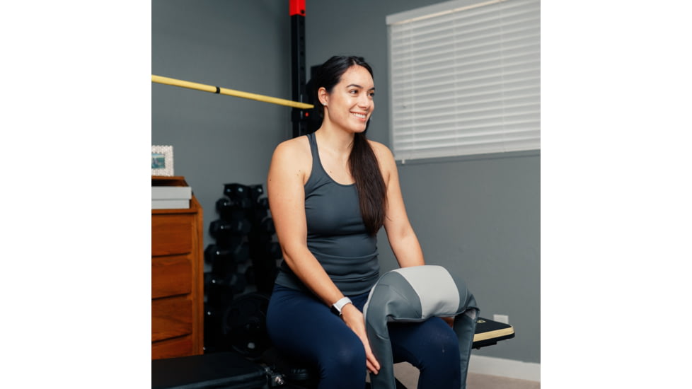 Wagan Heated Shiatsu Massage Belt, Gray, One Size, IN9531