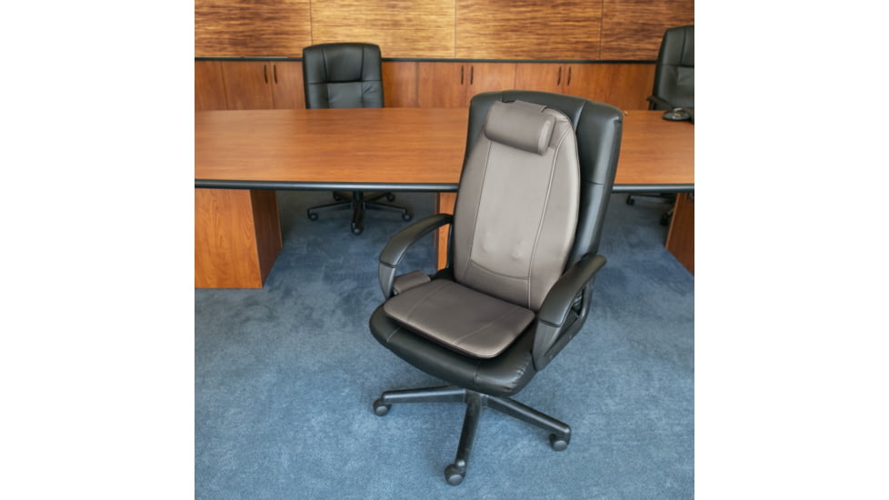 Wagan Heated Shiatsu Massage Cushion, Gray, One Size, IN9990