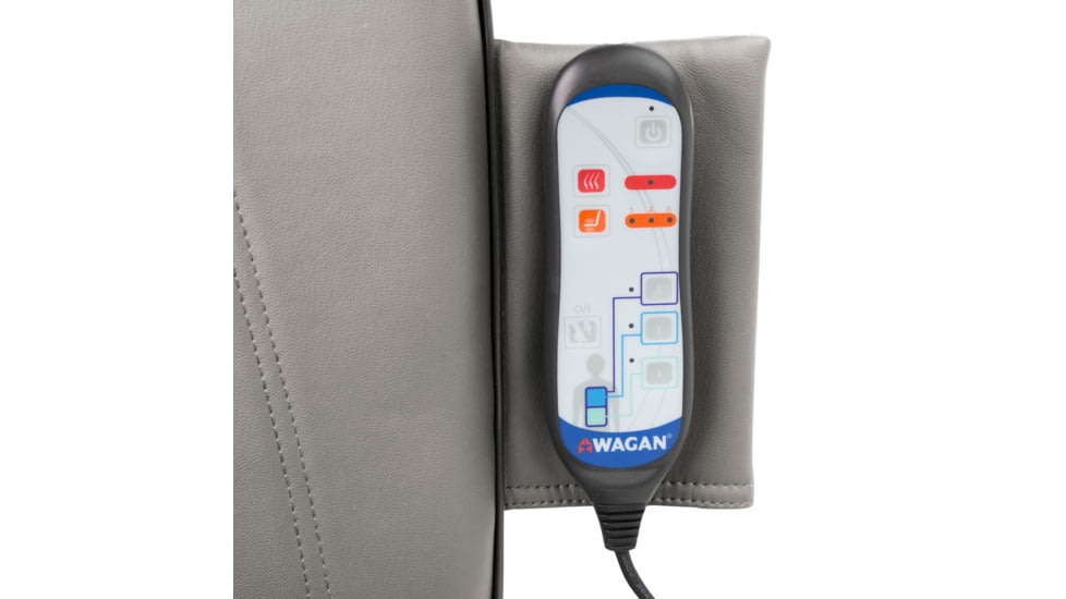 Wagan Heated Shiatsu Massage Cushion, Gray, One Size, IN9990