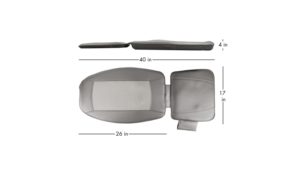 Wagan Heated Shiatsu Massage Cushion, Gray, One Size, IN9990