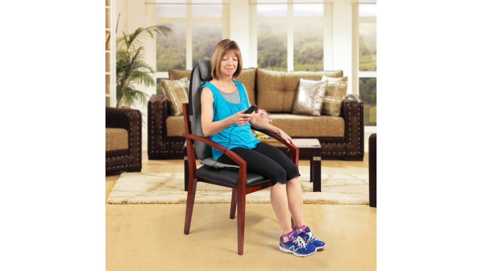 Wagan Heated Shiatsu Massage Cushion, Gray, One Size, IN9990