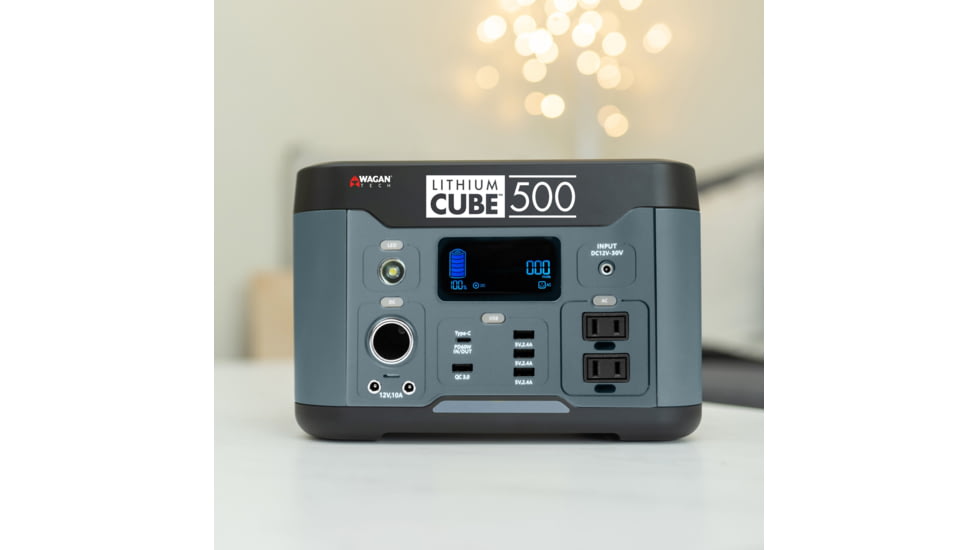 Wagan Lithium Cube 500, Gray, One Size, EL8834