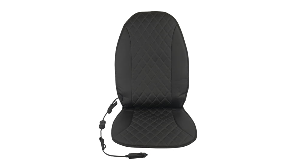 Wagan Luxury Heated Seat Cushion, Black, One Size, IN9432
