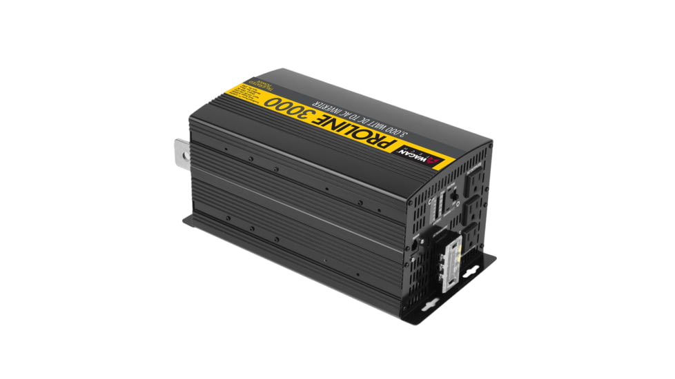 Wagan ProLine 3000W Inverter &amp; Remote 12V, Black, One Size, EL3742