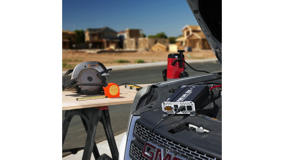 Wagan Pure Line 1000W Pure Sine Inverter, ETL, Black, One Size, EL3804