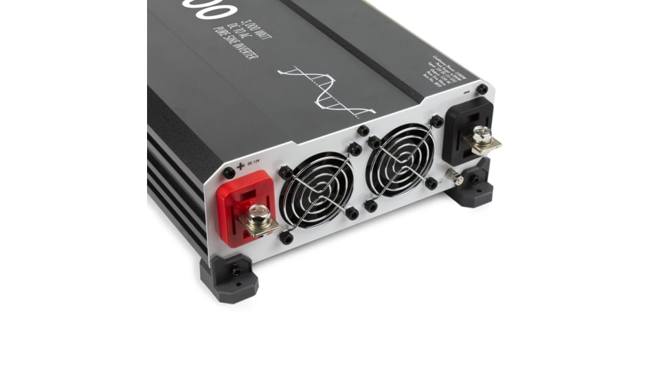 Wagan Pure Line 3000W Pure Sine Inverter, ETL, Black, One Size, EL3810