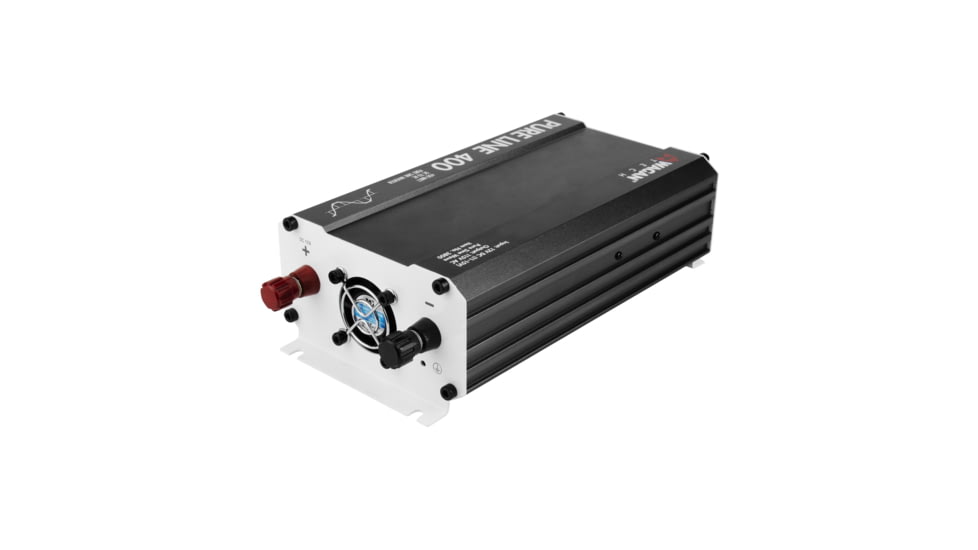 Wagan Pure Line 400W Pure Sine Inverter, ETL, Black, One Size, EL3800