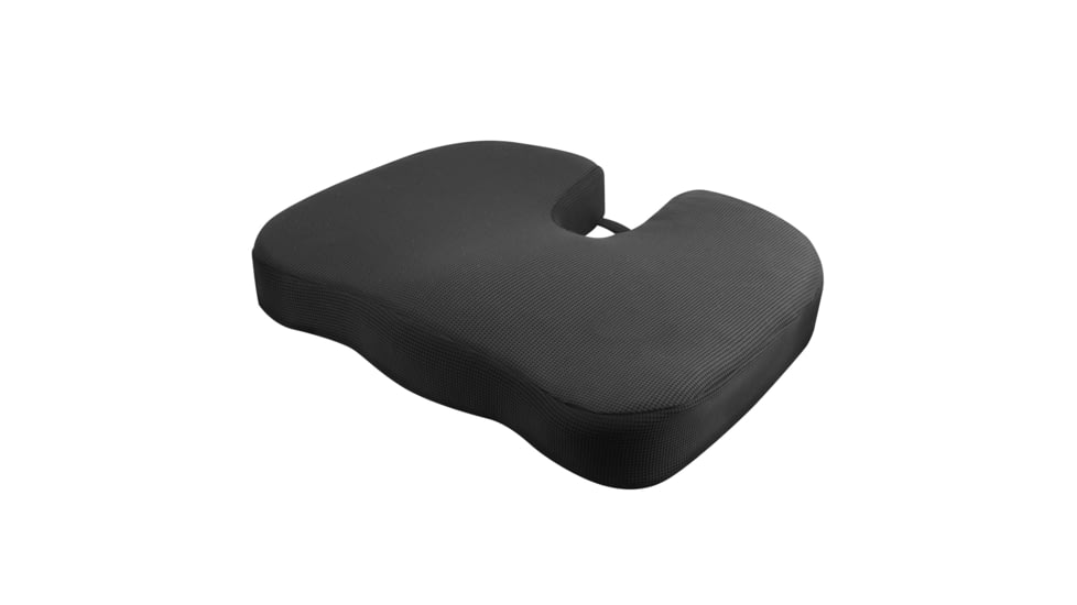 Wagan RelaxFusion Coccyx Cushion, Black, One Size, IN9113