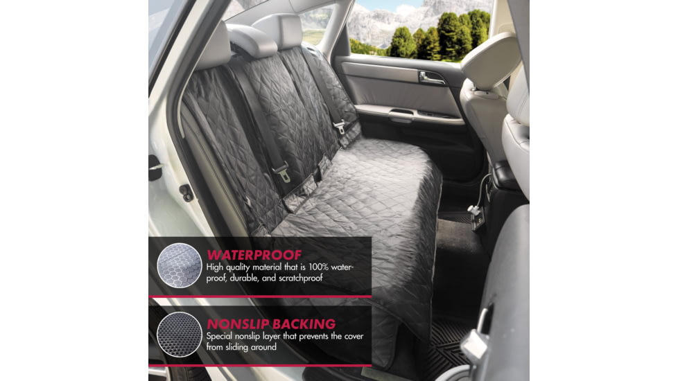 Wagan Road Ready Seat Protector, Black, Small, IN6602