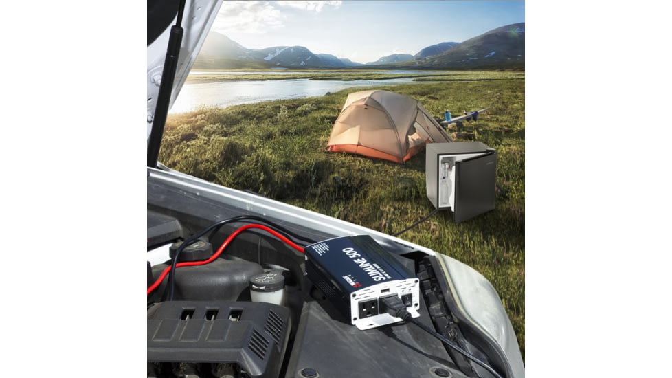 Wagan SlimLine AC 500W Inverter, Black, One Size, EL3716