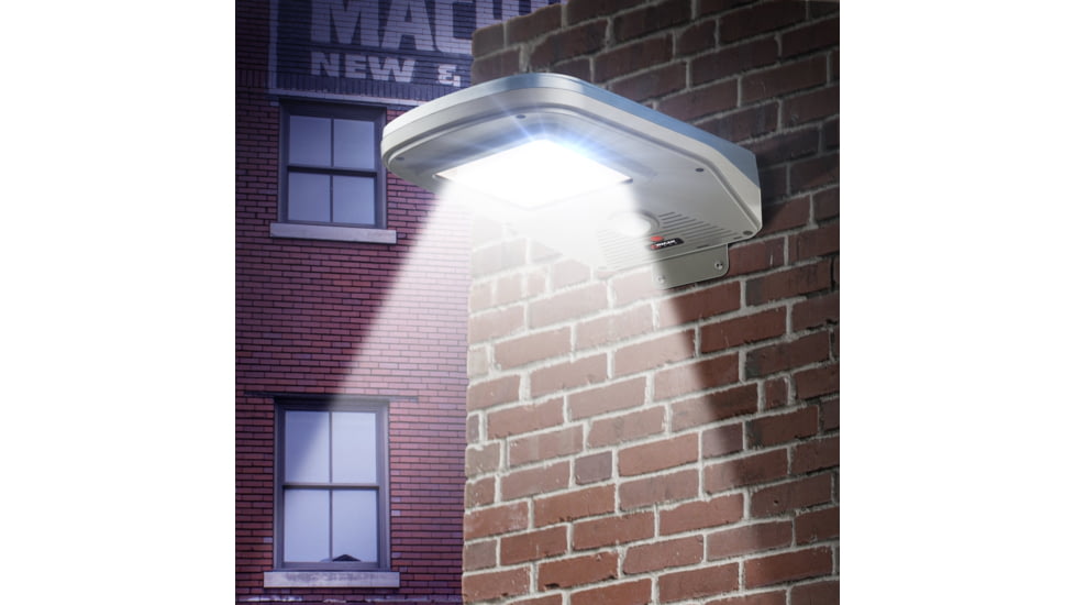 Wagan Solar &amp; LED Floodlight 2000 w/Remote, Gray, One Size, EL8590