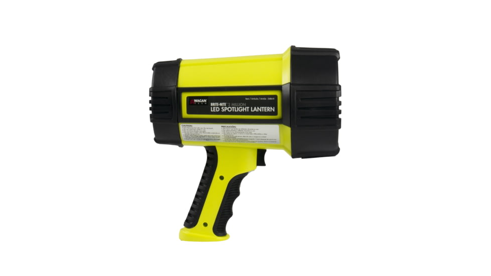 Wagan Tech Brite-Nite 2 Million LED Spotlight Lantern Li-Ion, Yellow, One Size, EL2484