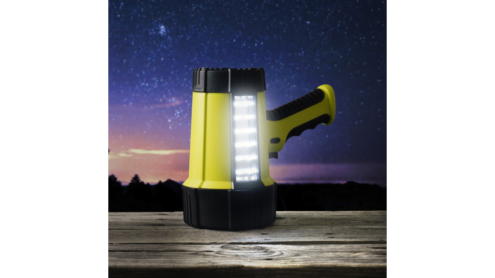 Wagan Tech Brite-Nite 2 Million LED Spotlight Lantern Li-Ion, Yellow, One Size, EL2484